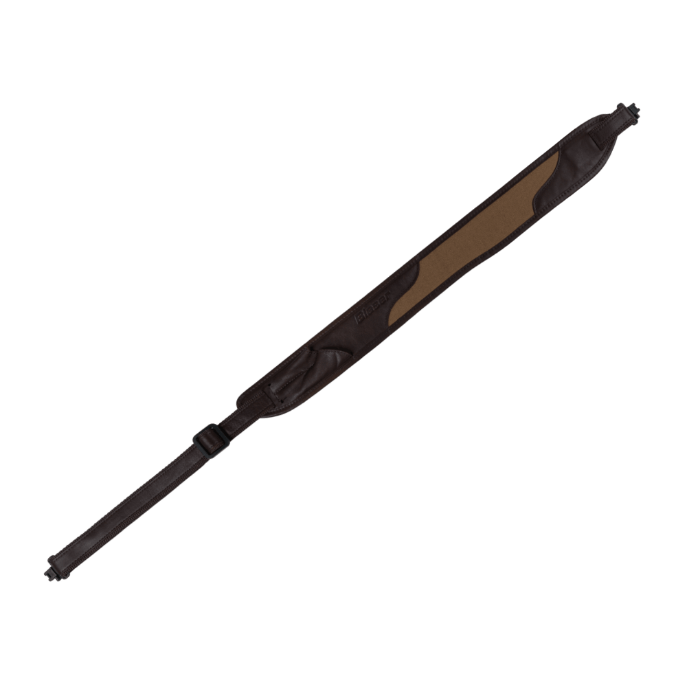 Blaser Gewehrriemen Canvas/Leder | Braun